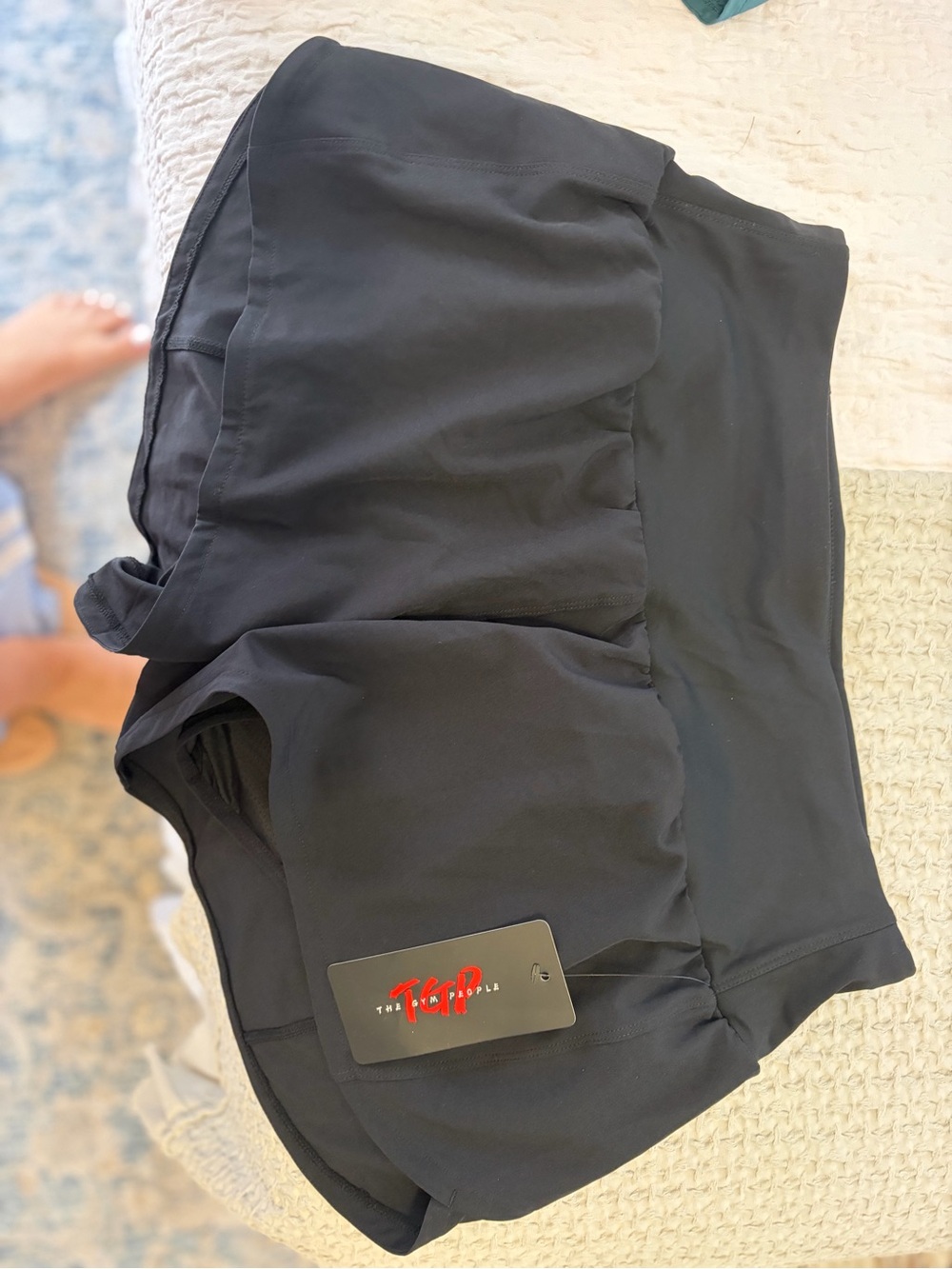 TGP Black Athletic Short